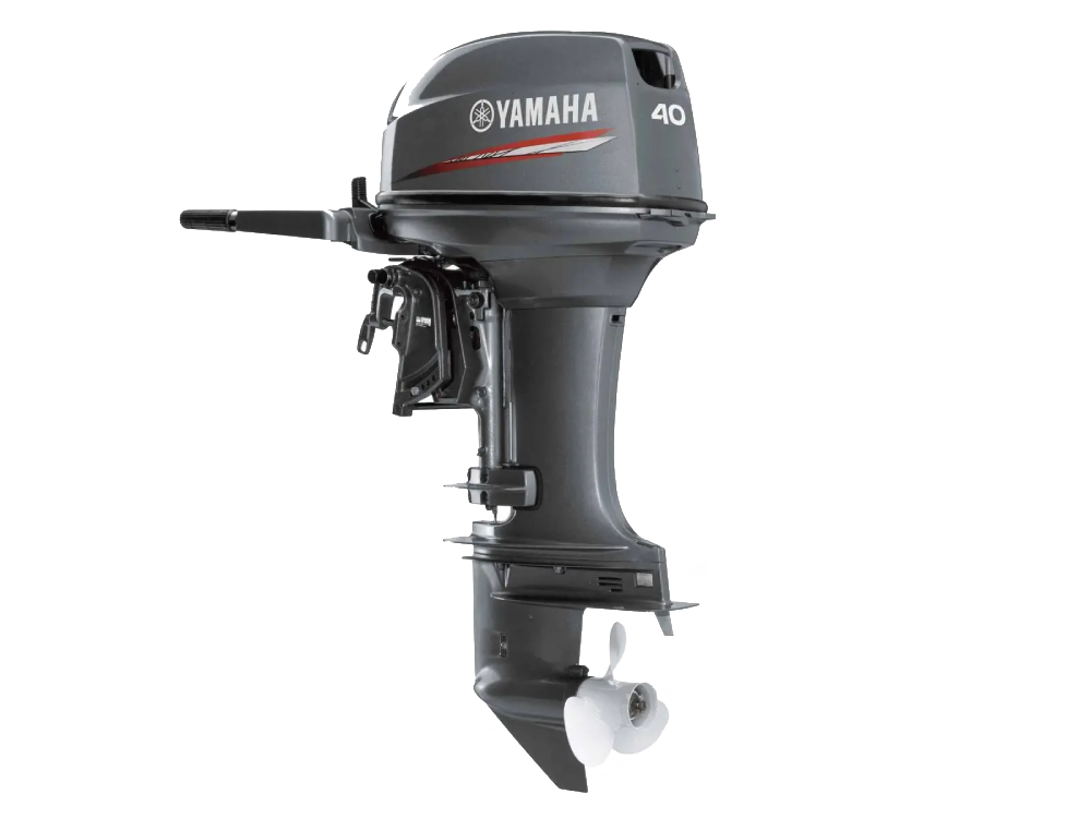 Motor fueraborda Yamaha 2 tiempos 40XMHL, 40HP manual pata larga